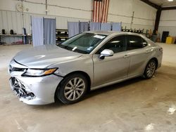 Salvage cars for sale at San Antonio, TX auction: 2020 Toyota Camry LE