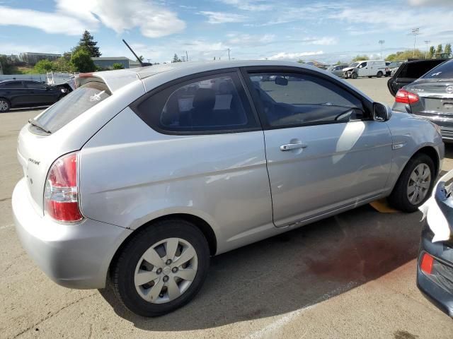 2010 Hyundai Accent Blue