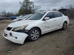 Honda salvage cars for sale: 2008 Honda Accord EXL