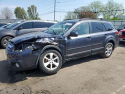 Salvage cars for sale from Copart Moraine, OH: 2014 Subaru Outback 2.5I Premium