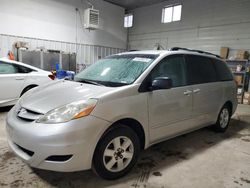 Salvage cars for sale at Des Moines, IA auction: 2008 Toyota Sienna CE