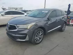 Salvage cars for sale at Grand Prairie, TX auction: 2021 Acura RDX Technology