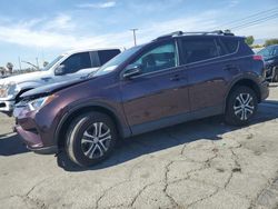 Salvage cars for sale at Colton, CA auction: 2018 Toyota Rav4 LE
