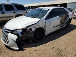 Salvage cars for sale from Copart Phoenix, AZ: 2015 Toyota Camry LE