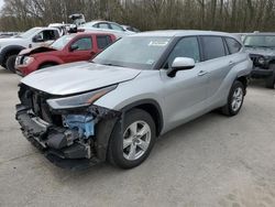 Salvage cars for sale from Copart Glassboro, NJ: 2021 Toyota Highlander L