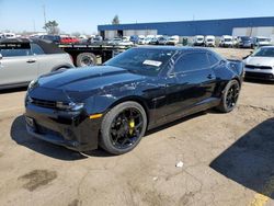 Salvage cars for sale at Woodhaven, MI auction: 2014 Chevrolet Camaro LS