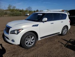 Salvage cars for sale from Copart Columbia Station, OH: 2013 Infiniti QX56