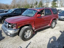 Salvage cars for sale from Copart North Billerica, MA: 2002 Toyota 4runner SR5