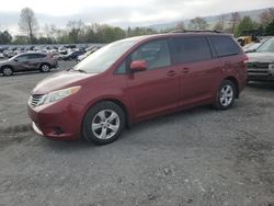 Vehiculos salvage en venta de Copart Grantville, PA: 2011 Toyota Sienna LE