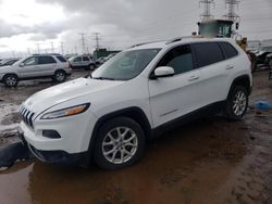 Salvage cars for sale from Copart Elgin, IL: 2018 Jeep Cherokee Latitude