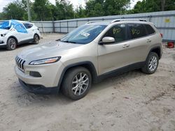 Salvage cars for sale from Copart Midway, FL: 2015 Jeep Cherokee Latitude