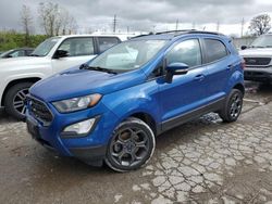 Salvage cars for sale at Bridgeton, MO auction: 2018 Ford Ecosport SES