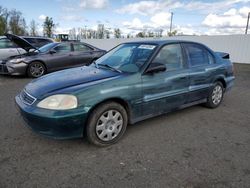 Salvage cars for sale at Portland, OR auction: 2000 Honda Civic Base