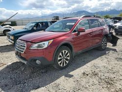 Salvage cars for sale at Magna, UT auction: 2015 Subaru Outback 3.6R Limited