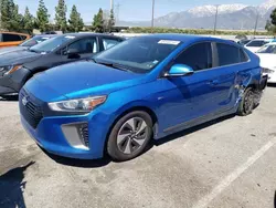 Salvage cars for sale at Rancho Cucamonga, CA auction: 2017 Hyundai Ioniq SEL