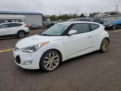 Salvage cars for sale from Copart Pennsburg, PA: 2013 Hyundai Veloster