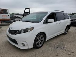 Salvage cars for sale at San Antonio, TX auction: 2014 Toyota Sienna Sport