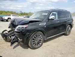 Salvage cars for sale from Copart Baltimore, MD: 2021 Nissan Armada Platinum