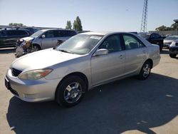 Salvage cars for sale at Hayward, CA auction: 2004 Toyota Camry LE