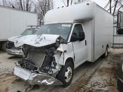 Salvage cars for sale from Copart Milwaukee, WI: 2017 Chevrolet Express G3500