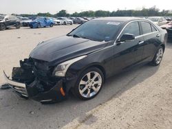 Salvage cars for sale from Copart San Antonio, TX: 2015 Cadillac ATS Luxury