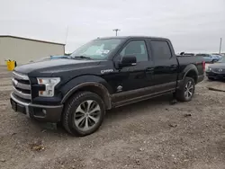 Salvage cars for sale at Temple, TX auction: 2017 Ford F150 Supercrew