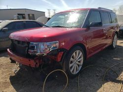 Salvage cars for sale at Elgin, IL auction: 2013 Ford Flex SEL
