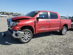 Salvage cars for sale at Eugene, OR auction: 2011 Toyota Tundra Crewmax Limited