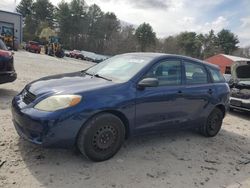 Salvage cars for sale at Mendon, MA auction: 2006 Toyota Corolla Matrix Base