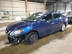 Salvage cars for sale from Copart Greenwell Springs, LA: 2019 Nissan Sentra S