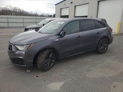 Salvage cars for sale at Assonet, MA auction: 2019 Acura MDX A-Spec