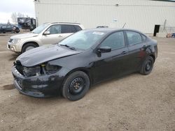 Salvage cars for sale from Copart Rocky View County, AB: 2015 Dodge Dart SXT