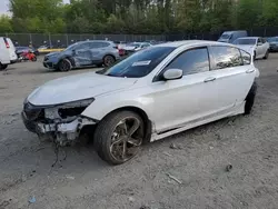 Salvage cars for sale at Waldorf, MD auction: 2017 Honda Accord Sport