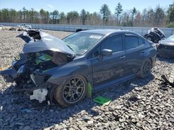 Salvage cars for sale at Windham, ME auction: 2017 Subaru WRX