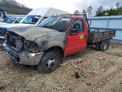 Salvage trucks for sale at Hurricane, WV auction: 2002 Ford F350 Super Duty