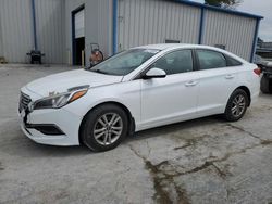 Salvage cars for sale at Tulsa, OK auction: 2017 Hyundai Sonata SE