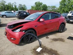 Salvage cars for sale at Baltimore, MD auction: 2022 Tesla Model Y