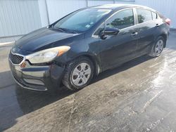 KIA Forte LX salvage cars for sale: 2016 KIA Forte LX