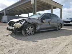 Salvage cars for sale from Copart West Palm Beach, FL: 2012 Infiniti G37 Base