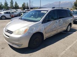 Salvage cars for sale from Copart Rancho Cucamonga, CA: 2005 Toyota Sienna CE