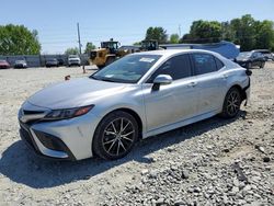Salvage cars for sale at Mebane, NC auction: 2021 Toyota Camry SE