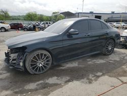 Mercedes-Benz C300 salvage cars for sale: 2019 Mercedes-Benz C300