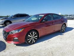 Salvage cars for sale at Arcadia, FL auction: 2021 Nissan Altima SR