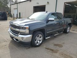 Salvage SUVs for sale at auction: 2017 Chevrolet Silverado K1500 LTZ