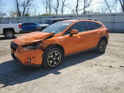 Salvage cars for sale at West Mifflin, PA auction: 2018 Subaru Crosstrek Premium