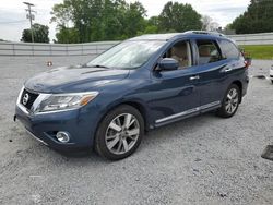 Salvage cars for sale at Gastonia, NC auction: 2014 Nissan Pathfinder S