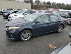 Salvage cars for sale from Copart Exeter, RI: 2016 Toyota Avalon Hybrid