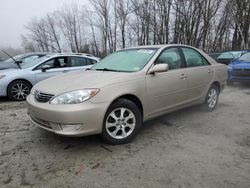 Salvage cars for sale at Candia, NH auction: 2005 Toyota Camry LE