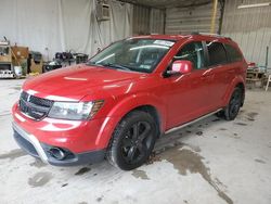 Salvage cars for sale at York Haven, PA auction: 2018 Dodge Journey Crossroad