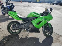 Salvage cars for sale from Copart Littleton, CO: 2008 Kawasaki EX650 A